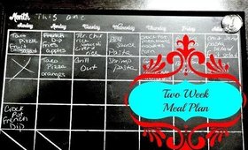 Two Week Meal Plan