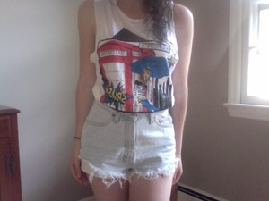 Primark top
Urban Outfitter shorts