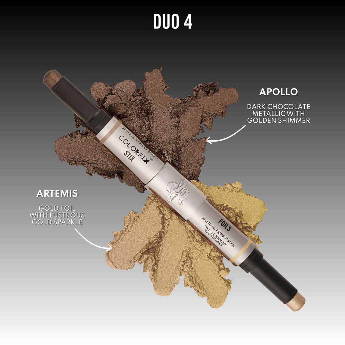 Danessa Myricks Beauty ColorFix Stix Duo 4 Apollo & Artemis