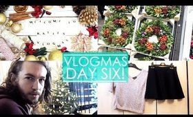 VLOGMAS DAY #6 | Buying a tree & injuries!