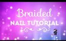Braided Nail Art by The Crafty Ninja
