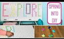 DIY Colored Message Pegboard: #SpringIntoDIY