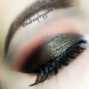 Follow me on instagram! @makeupyume
http://instagram.com/makeupbyyume
Utopia pigment from makeupgeek