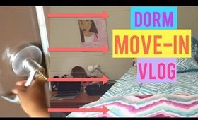 DORM MOVE-IN VLOG!!!