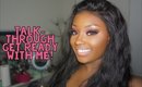 Get Ready with Me | Grungy Pink Eyeshadow + Nude Lips - Talk Through  | Makeupd0ll
