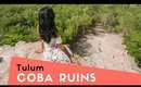 COBA RUINS + LOSING THE DRONE | Mexico Vlog Day 2