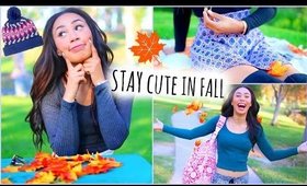 How To Look Cute While Being Warm and Cosy! | Fall Style