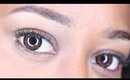 Pinky paradise Bella Brown Contacts Lense review
