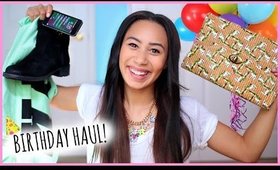 Birthday Haul! Back to School Clothes, iPods and More!