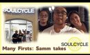 Many Firsts! Samm Takes SoulCycle ||Sassysamey
