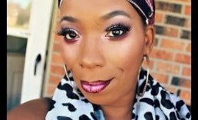 Cut crease Daisy Inspired MOTD Tutorial, OOTD, WITH  Modern Renaissance  ABH