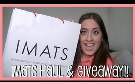 IMATS HAUL & GIVEAWAY!