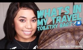 What’s in my travel toiletry bag? 🛄✈
