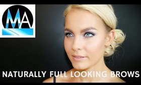 GET NATURALLY FULL BROWS for Brides Tutorial Pt. 8 #MondayMakeupChat - mathias4makeup
