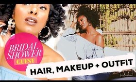 Get Ready With Me For A BRIDAL SHOWER!