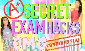 TOP SECRET EXAM HACKS | Paris & Roxy