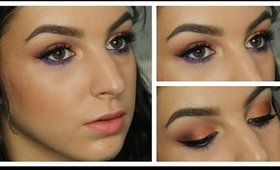 Copper & Purple Makeup Tutorial ♥