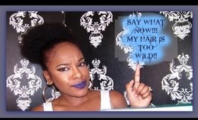 NATURAL HAIR TALK PT 2 | Say What Now??