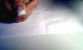 SIMPLE  CRAZY DESIGN PURPLE & SILVER GLITTER
