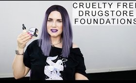 Cruelty Free Drugstore Foundations @phyrra