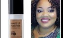First Impression: Makeup Forever Ultra Hd Invisible Cover Foundation