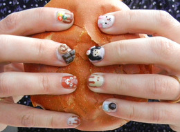 Blog Love: Burgers and Nails!