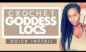 CROCHET GODDESS LOCS (Tutorial)