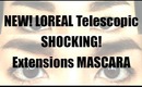 NEW Loreal Telescopic SHOCKING Extensions Mascara - REVIEW April 17, 2013