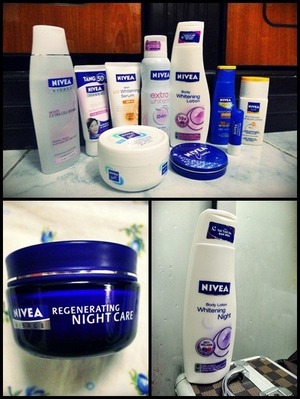Nivea products worked perfectly on my skin :)