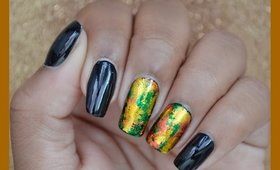 Fall Foil Transfer Nails