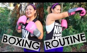 BOXING ROUTINE | Ft. FabFitFun Summer 2015 Box