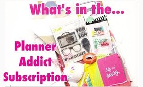 Planner Addict Subscription Box #2 / JULY