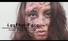 Leather Face Gelatin Prosthetics SFX