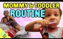 MY TODDLER AND I | DAILY ROUTINE while HOUSE HUNTING! RRL Vlogs