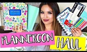 Huge PlannerCon Haul! New Planners & Giveaway | Belinda Selene