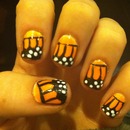 monarch butterfly nails