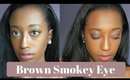 Brown Smokey Eye Makeup Tutorial