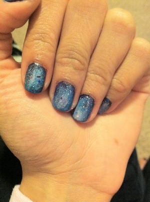 I love my galaxy nails!! They were super easy. (: 