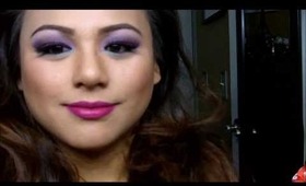J.Rose Online: Purple Pink Plum Makeup Tutorial