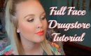 Drugstore Tutorial | Coral Lips and Shimmery Eyes | Collab w/ SheeknDivine