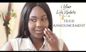 1YR POST PREGNANCY LOSS, WEIGHTLOSS + HUGE ANNOUNCEMENT | LIFE UPDATE