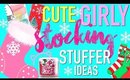 10 CUTE GIRLY STOCKING STUFFER IDEAS | Paris & Roxy