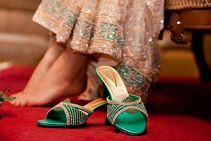 bridal shoes...