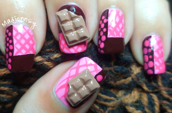 Chocolate Bar Nail Art Images - wide 8