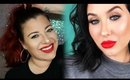 I TRIED FOLLOWING A JACLYN HILL MAKEUP TUTORIAL- QUICK GLAM | Jessie Melendez