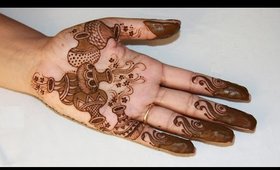 Traditional Indian Matka Inspired Henna/Mehendi Design