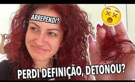 O VERMELHO E DESPIGMENTAÇÃO DETONARAM MEU CABELO? Como foi a Primeira Semana! Duda Fernandes