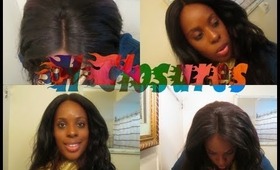 HClosures.com 14" Brazilian Lace Closure/Show & Tell