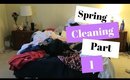 💐Spring Cleaning💐|Master Bedroom|Part 1