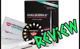 REVIEW | Whitening Lightning: Dial a Smile Kit